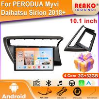 Android Carplay Auto Car Radio For PERODUA Myvi Daihatsu Sirion 2018+ Multimedia GPS Player Navigation Stereo No 2din DVD 4 core 2GB+32GB carplay