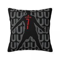 Siuuuuuu Cristiano Ronaldo Cr7 Football Throw Pillow Cover Polyester Cushions for Sofa Vintage Pillowcover Home Decor 30x30cm