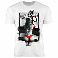 Hard Comic Cat Sexual Saying Funny Humor Fun Shirt T Shirt M