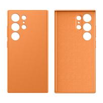 Leather Phone Case for Samsung Galaxy S 24 S24 Plus 360 Full Protection Solid -colored Back Cover Shell For Galaxy S24