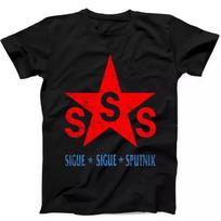Sigue Sputnik Meilės Raketa F1-11 Muzikiniai Marškinėliai L