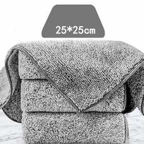 5/10pcs Bamboo Carbon Fiber Rag Coral Velvet Household Kitchen Cleaning Cloth Hand Towel Dishwashing Table ClothSuper Absorbent 5pcs