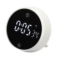 LED Skaitmeninis Laikmatis Magnetinis Elektroninis Virtuvės Atgalinės Atskaitos Laikmatis Maisto Gaminimui Dušui Chronometras Žadintuvas white