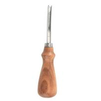 Praktiškas odos apdirbimo krašto nuožambinimo įrankis, skivingo nuožambinimo peilis, pasidaryk pats pjaustymo rankų darbo įrankis su medine rankena A4mm A6mm A8mm A10mm gray