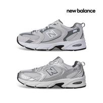 New Balance 530 Running Shoes Unisex Couple Sneakers Silver Gray Mr53 1)MR530CB/235