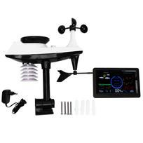 Remote Sensor Weather Forecast Station with Temperature Humidity Rainfall Forecast