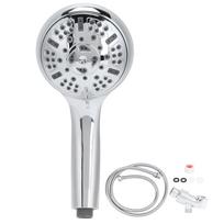 G1/2in High Pressure Showerhead Bath Shower Sprayer with 9 Function Bathroom SuppliesShower Head white