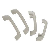 4pcs Interior Roof Pull Grab Rail 7461030320 Comfortable Grip Auto Roof Pull Handle Replacement For white