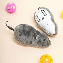 [Naminis gyvūnas] Užvedamas pelytės žaislas katėms gray