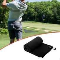 Golf Towel Bag Small with Carabiner Soft Golfer Gift Quick Drying Water Absorption juoda