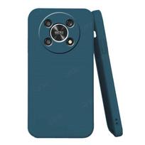 For Honor Magic 4 Lite 5G Case Cover Capas Original Shockproof New Back Bumper TPU Soft Case For Honor Magic 4 Lite 5G Fundas For Magic 4 Lite 5G mėlyna