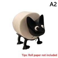 Pig Toilet Roll Holder, Frog Toilet Paper Roll Holder, 3D Printed Tissue Paper Storage Stand, Cute Bathroom Decor A2
