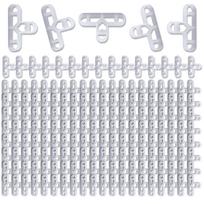 Pack of 200 Tile Spacers 10mm 3/8 Inch Accessory for Bricklaying and Flooring Clear Designs for Easy Application