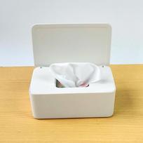 Household Desktop Baby Wet Wipes Storage Box with Sealed Cover balta