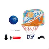 Basketball Hoop Set Birthday Gift Party Favors Mini Toys Kit Blue White orange