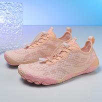 2024 Quick-Dry Non-Slip Barefoot Beach & Diving Shoes for Couples 35 rožinė