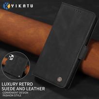 Side buckle Case for Google Pixel 9 Pro XL 9A 8 8A 7 7A 6 6A Pro Cover Flip Wallet Phone coque Google Pixel 9 juoda