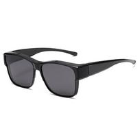 Tide Sunglasses Men'S Driving Mountain Myopia Set Of Glasses Women'S Sunglasses Advanced Sense One Mirror Dual-Purpose Large Frame