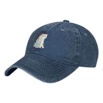 A Cat Drinking Water Summer Classic Fashion Men Trucker Hat Cotton Breathable Women Cowboy Cap Outdoor Leisure Basketball Caps Adjustable balta