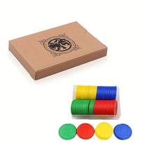 Plonas kaip popierius pokerio rinkinys 1 kaladė kortų 80 žetonų magiški pokerio rekvizitai idealūs stalo žaidimams ir vakarėliams 2pcs