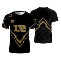 Esports LOL Games RNG Team Uniform Men T-shirt LPL E-sports Player Jersey T Shirt Sports Game Contest  Breathable Quick Dry Tees S brown