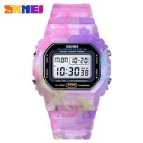 Outdoor Sports Multifunctional Female Student Electronic Watch Colorful Versatile Ladies Watch