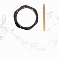 Drum Practice Pad Silent Portable Percussion Instruments Accessories Training Sturdy with