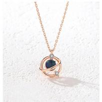 Dream Planet Necklace Korean version of simple fashion ins style light luxury collarbone chain Valentine's Day gift girlfriend