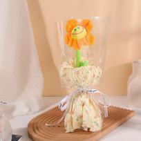 Cartoon Simulation Fabric Sunflower Single Plush Sunflower Bouquet Creative Valentine's Day Gift for Girlfriend