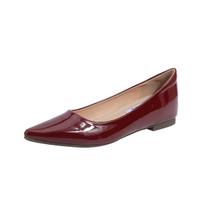 Weiwei girl 8916-1 nude single shoes women's inner height increase one pedal ladyshoes temperament light mouth pointed flat shoes 34 bordinė
