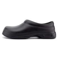 YEINSHAARS Nauji vyriški virtuvės šefo darbo šlepetės, sodo batai, vasariniai kvėpuojantys mulai, klumpės, vyriški neslystantys unisex batai, sandalai 36 juoda
