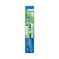 1 Oral-B didelio elastingumo itin plonų šerelių žaliosios arbatos dantų šepetėlis