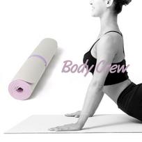 Bodycrew dvipusis jogos kilimėlis 6mm (PVC) single