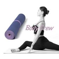 Bodycrew dvipusis jogos kilimėlis 4 mm (TPE) single