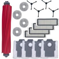 Accessory pack for Roborock QREVO - Bag/Filter/Mop/Side Brush/Extractor Roller Phonillico®