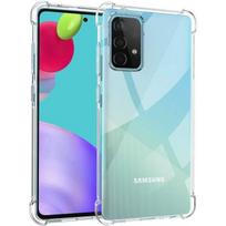 Case for Samsung A52 4G / A52 5G / A52s 5G - Shockproof soft transparent silicone - Phonillico® skaidri