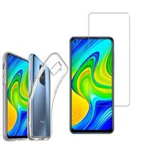 Case - Xiaomi - Redmi Note 9 - UltraSlim - Transparent - Tempered Glass Film