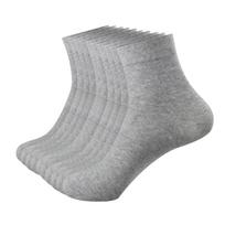 Men's Double Tough Cotton Socks Soft Moisture-wicking Socks 10-Pair Pack One Size
