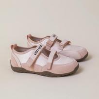Xiaoxiangfeng Ballet Dexun Shoes Women's 2025 New Velcro Shallow Mouth Soft Sole Shoes Small Casual Forrest Gump Shoes 35 rožinė