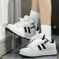 Classic sports board shoes women's ins tide 2024 spring and autumn new student versatile casual bread shoes 35 balta