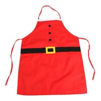 Creative Christmas Apron Red Christmas Family Partyu Dress Up Supplies Ladies Sexy Clothes Apron