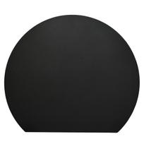 hiino kano Cutting Heat Resistant Round Cutting Kamaboko Dishwasher Widely Cutting Can Be Used on Both Outdoor Suitable Small x Board, Elastomer, juoda