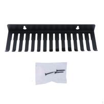 Cable Organizer Rack Hanger Wall Mount Cord Wire Management 5.5 to 9.5mm Shelf Storage 14 Slot