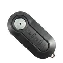 Coque cle Plip compatible FIAT 500 Noir
