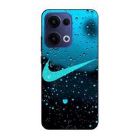 Phone case - Nike - Oppo Reno 13 5G - Silicone - Flexible - Water drop juoda