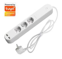 Denver SHP-310U - extension cord, 3 in 1 smart socket, 1.5 meters, Denver balta