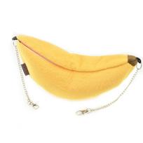 Gyvūnų dizainas Naminių gyvūnų bananas Žiurkėnas Žiurkė Hamakas Narvas Namelis Lizdas Žiurkėno šiltas namelis Mažų gyvūnų hamakas 20cm by 6.5cm geltona