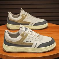Men's Shoes for Summer New Breathable Hong Kong Style Versatile Dirt-resistant Mesh Shoes Trendy Lightweight Soft Sole Sports Casual Shoes 39
