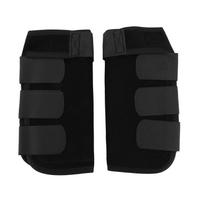 Horse Boots Protective Neoprene Shock Absorbing Reduce Impact Adjustable Straps Horse Leg Guards M(for 4-6.5kg) juoda