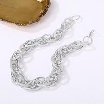 Resin Necklace Chunky Necklace Gothic Miami Curb Kubos karoliai